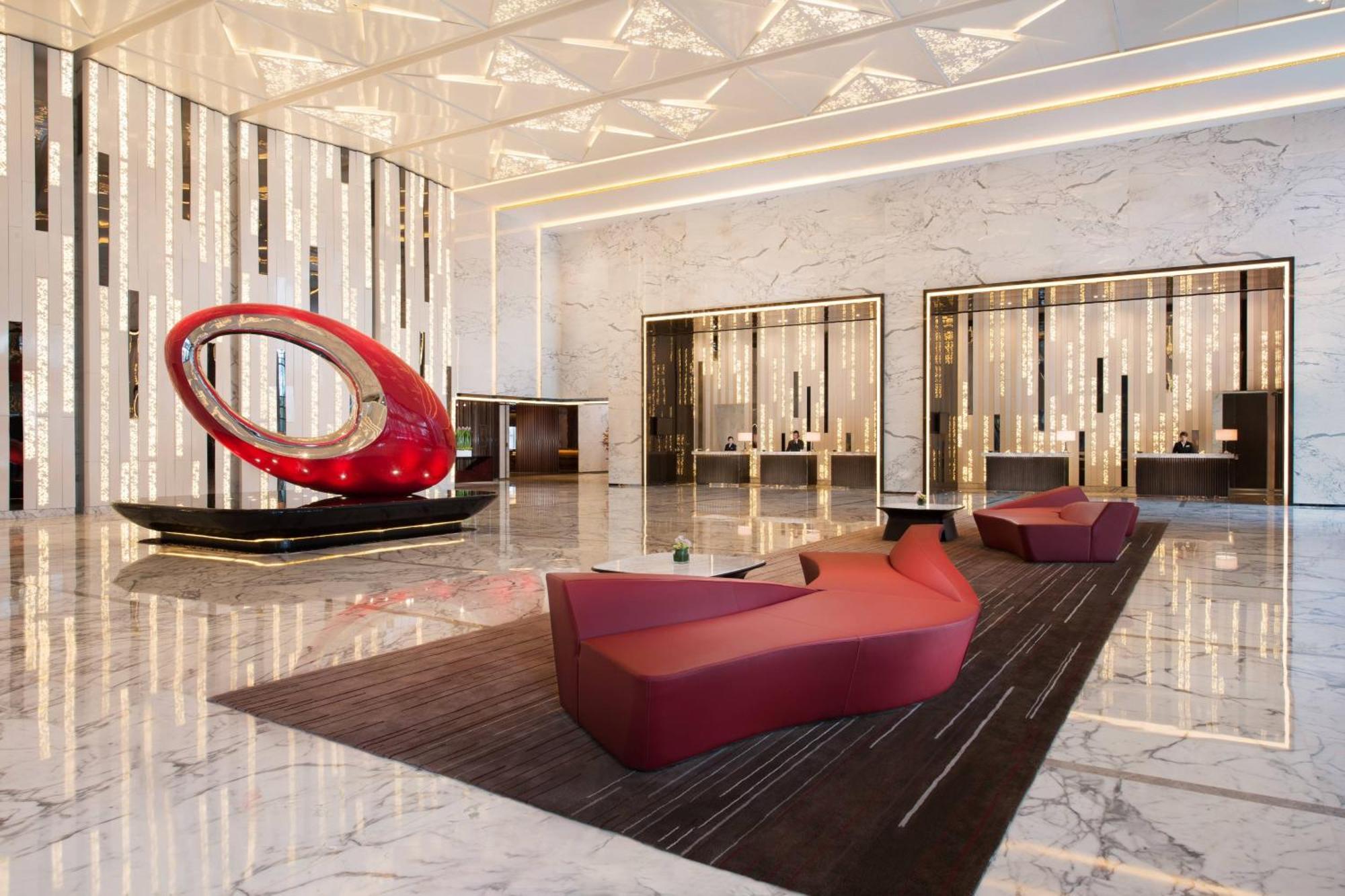 Shanghai Marriott Hotel Parkview Exterior foto