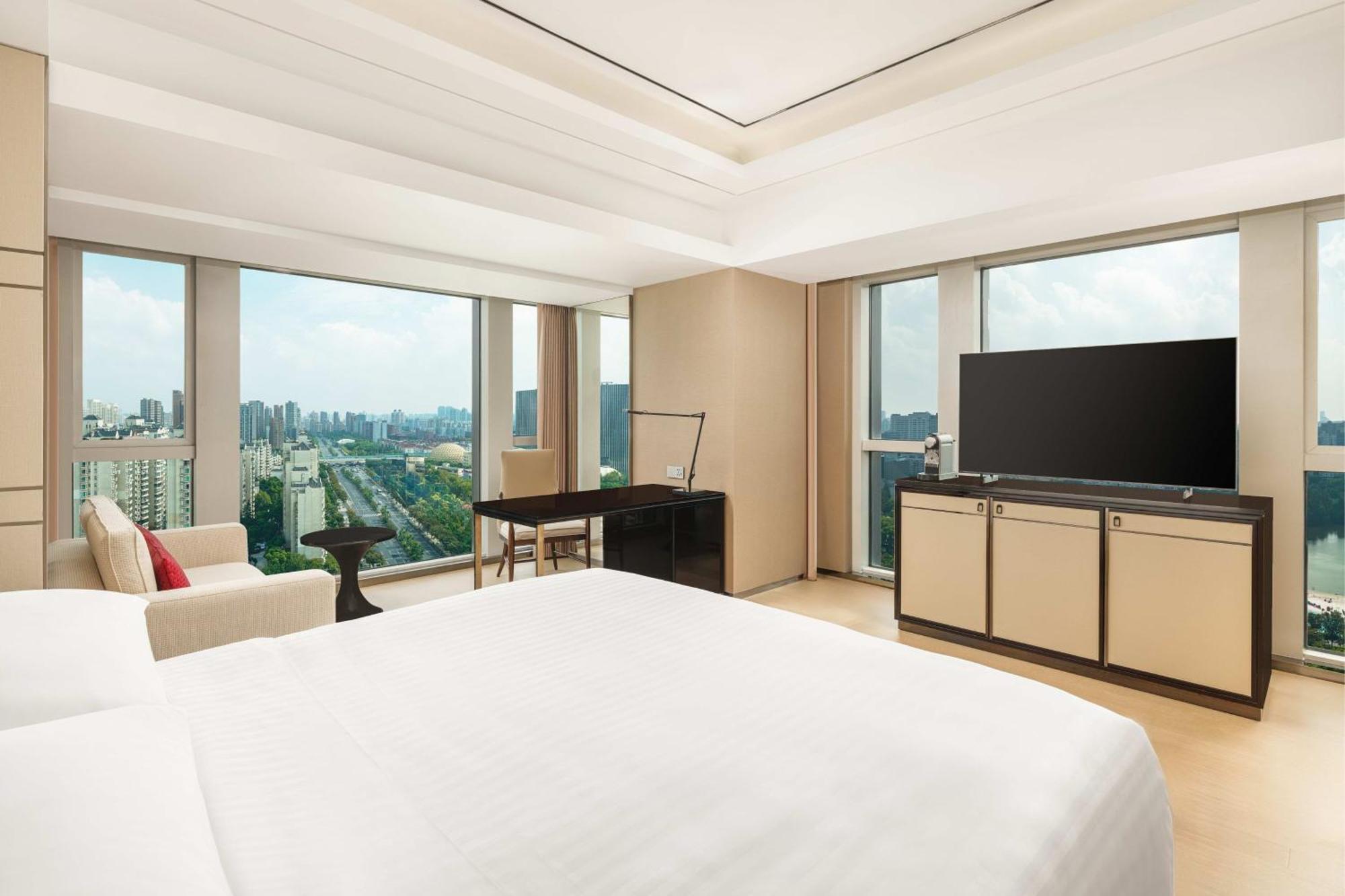 Shanghai Marriott Hotel Parkview Exterior foto