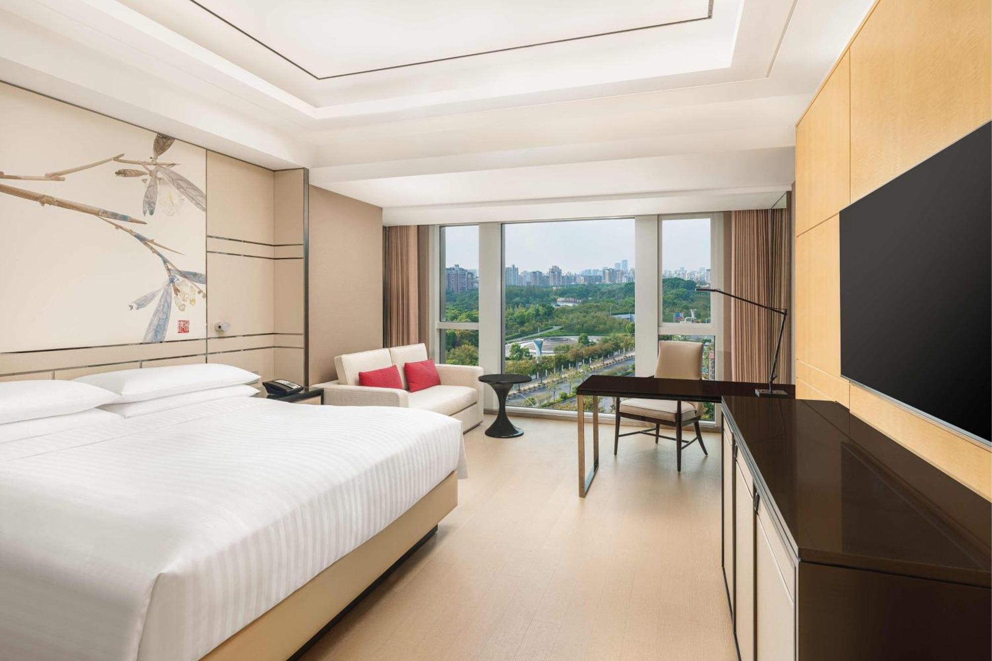 Shanghai Marriott Hotel Parkview Exterior foto