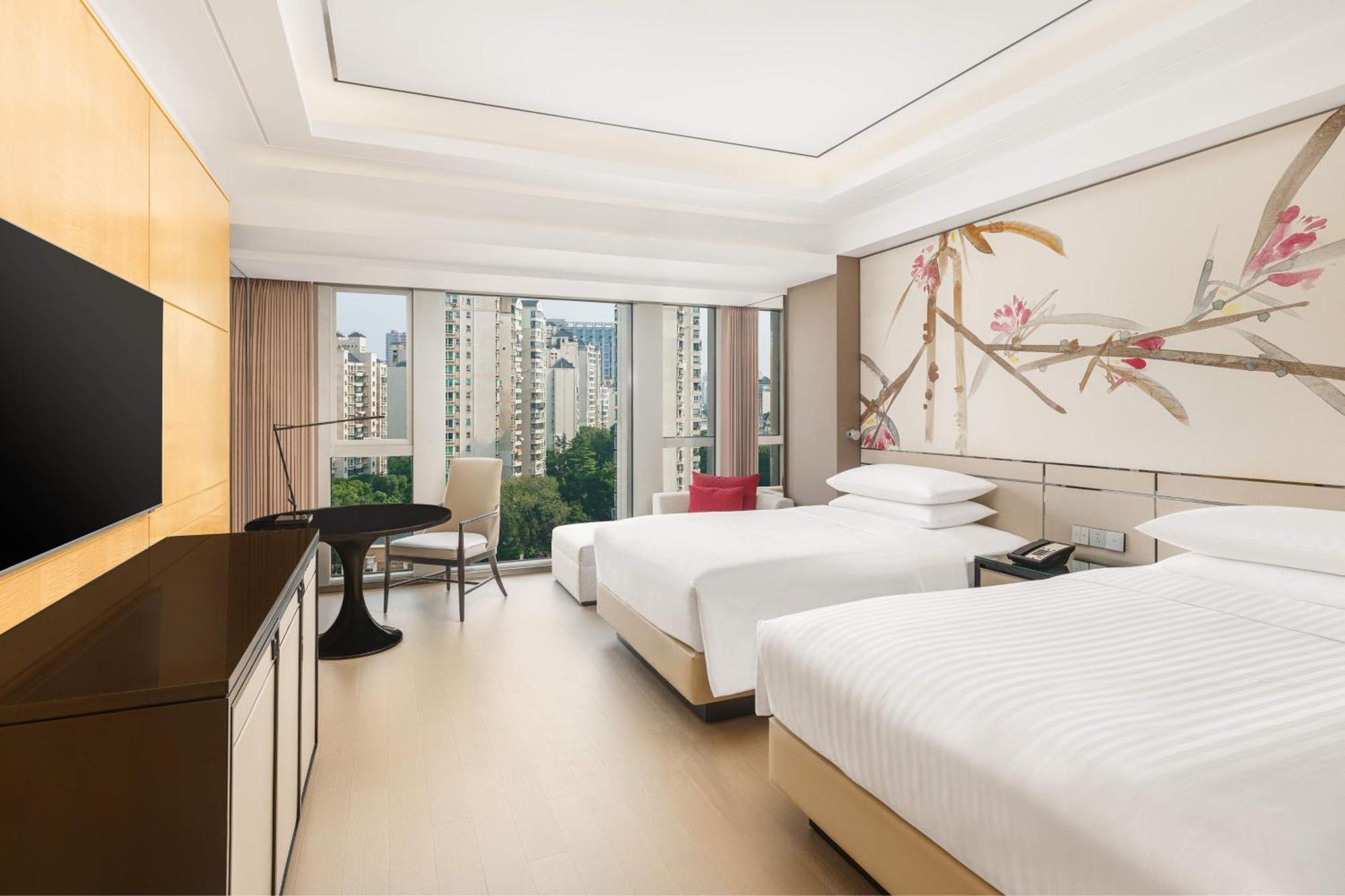Shanghai Marriott Hotel Parkview Exterior foto