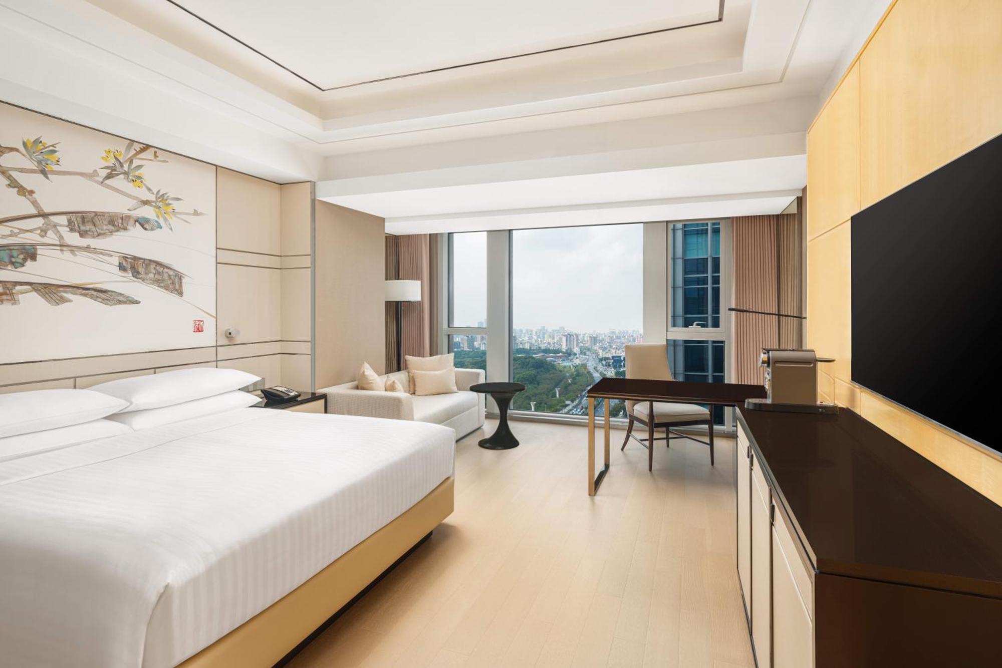 Shanghai Marriott Hotel Parkview Exterior foto