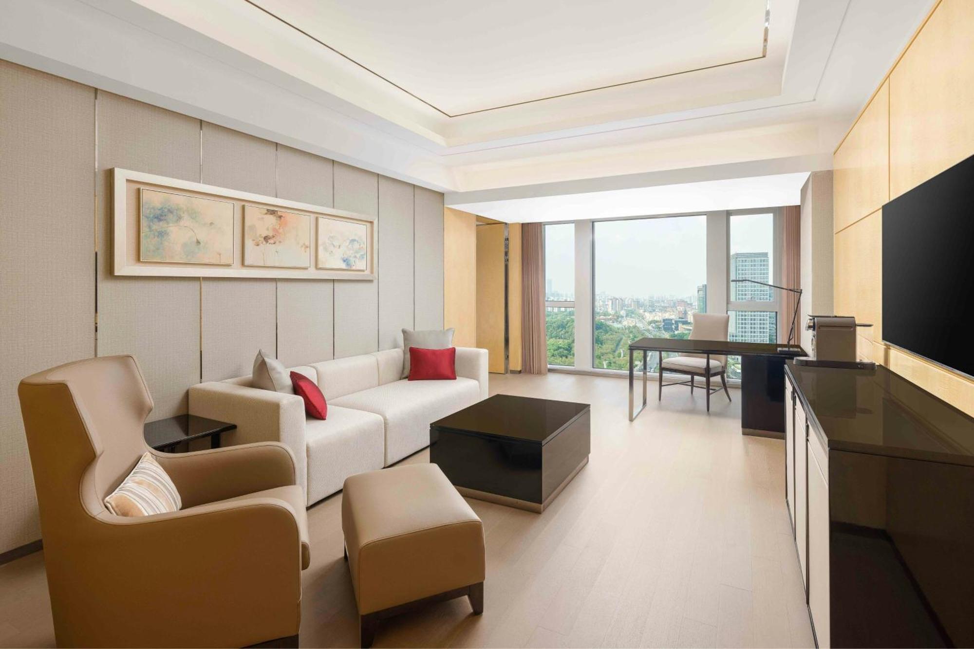 Shanghai Marriott Hotel Parkview Exterior foto