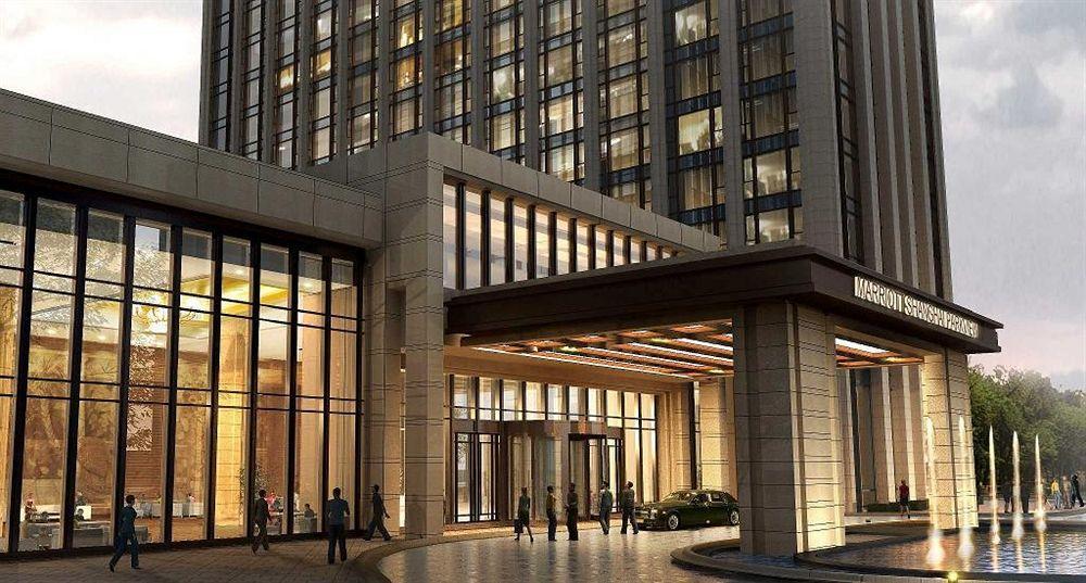 Shanghai Marriott Hotel Parkview Exterior foto