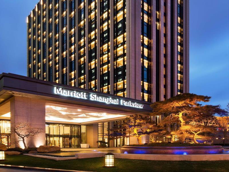 Shanghai Marriott Hotel Parkview Exterior foto