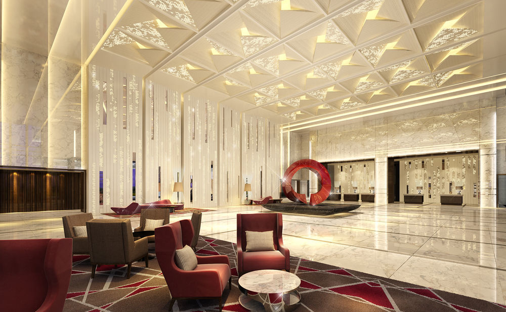 Shanghai Marriott Hotel Parkview Exterior foto