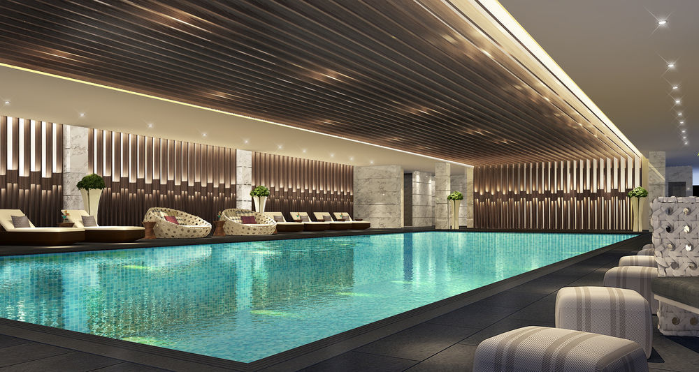 Shanghai Marriott Hotel Parkview Exterior foto