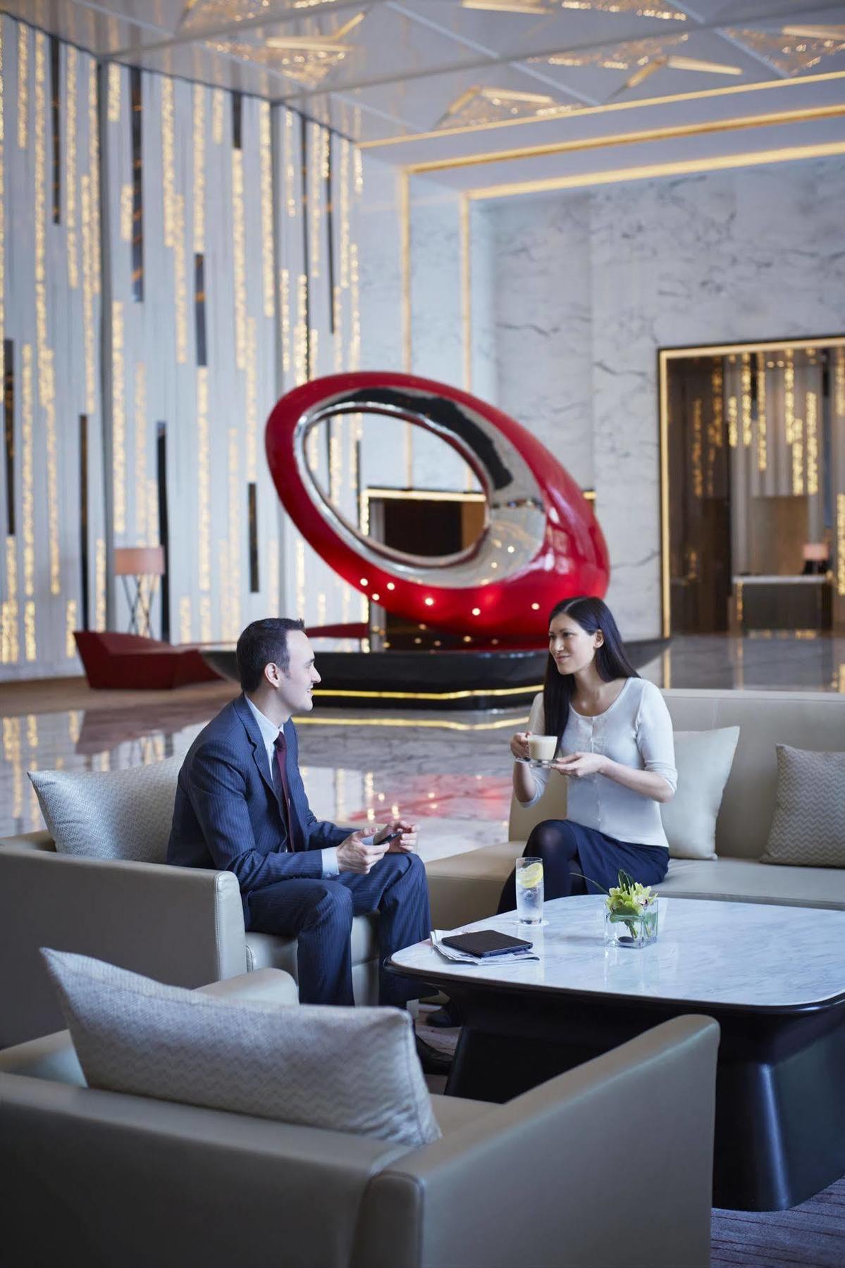 Shanghai Marriott Hotel Parkview Exterior foto